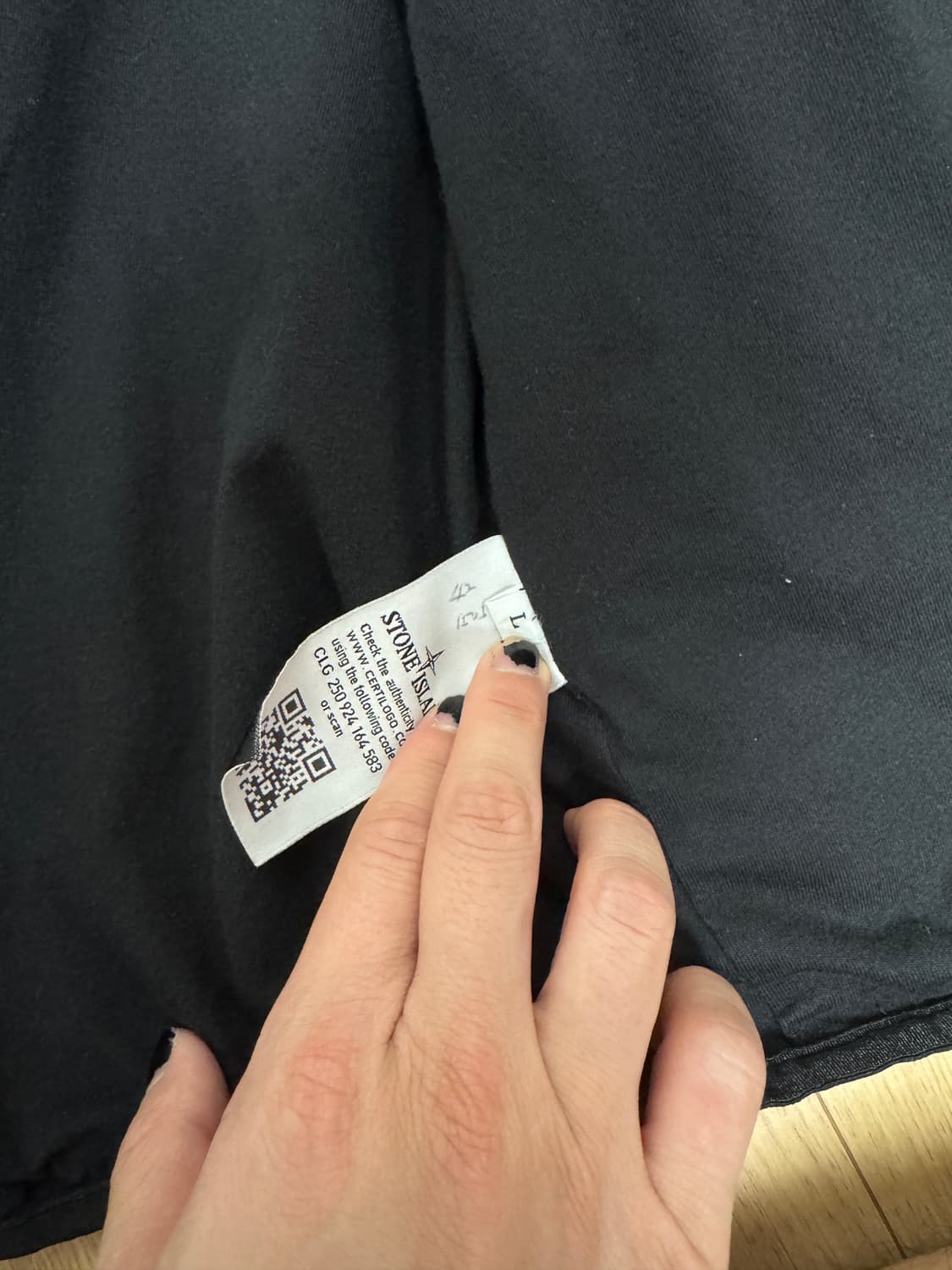 스톤아일랜드 18fw 나일론메탈 오버셔츠L 상품이미지5