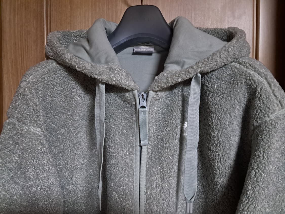 뉴발란스 뽀글이 후드집업 S 새상품  상품이미지6