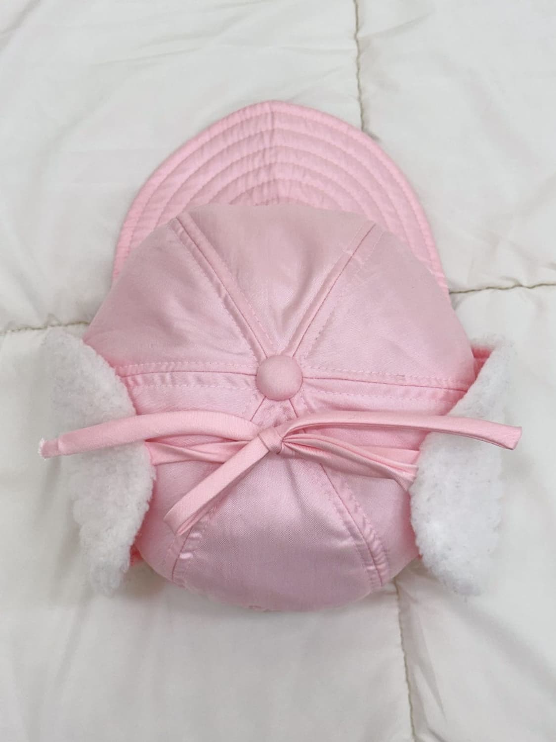  courreges / 꾸레쥬 핑크 이어머프 모자 상품이미지4