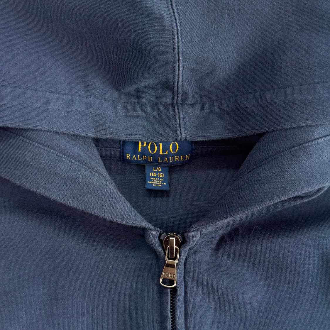 Polo 폴로 레드로고 네이비 후드집업 상품이미지6