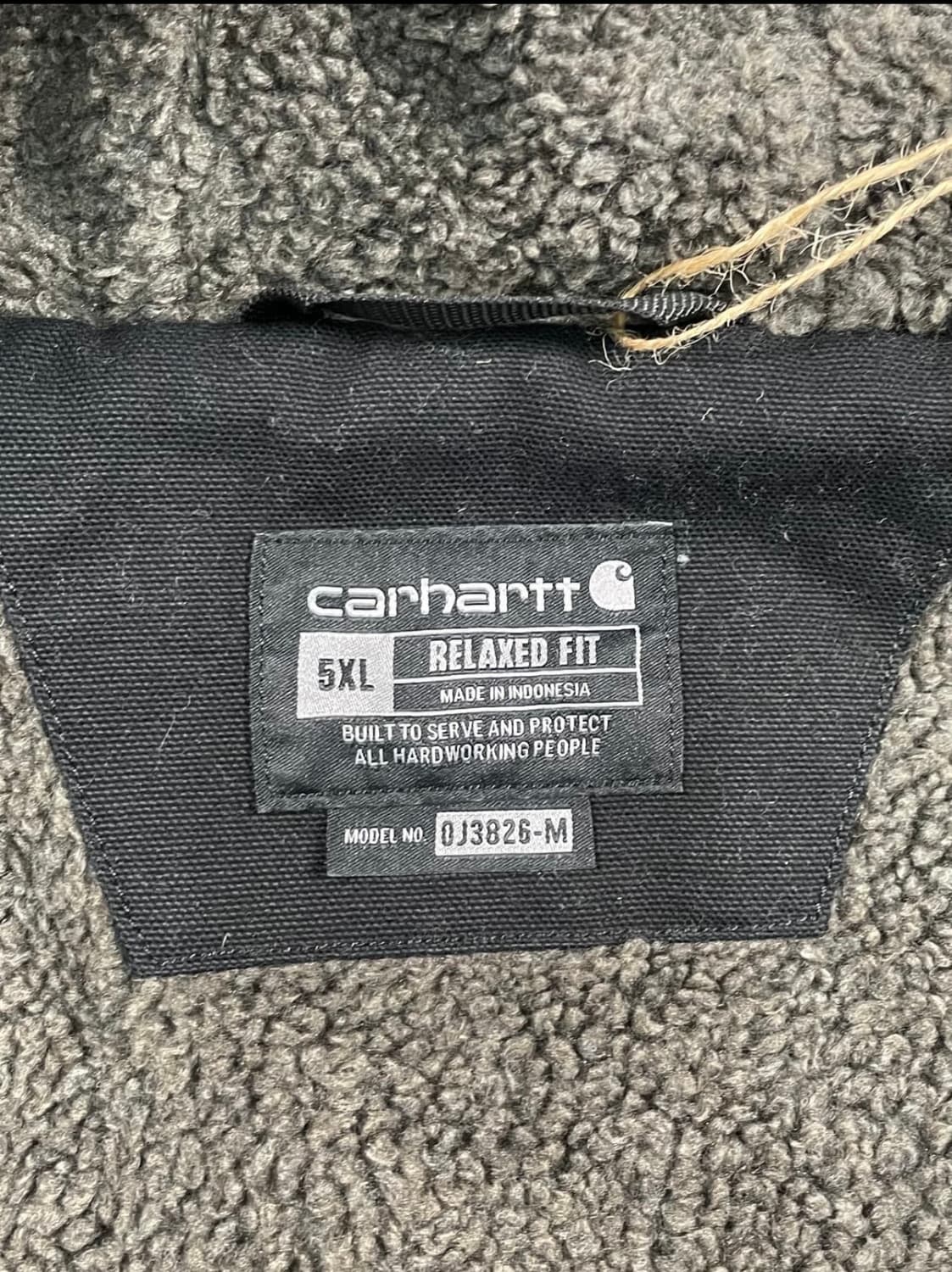 5XL) 칼하트 발렛 쉐르파 후드 워크 자켓 팝니다 상품이미지5