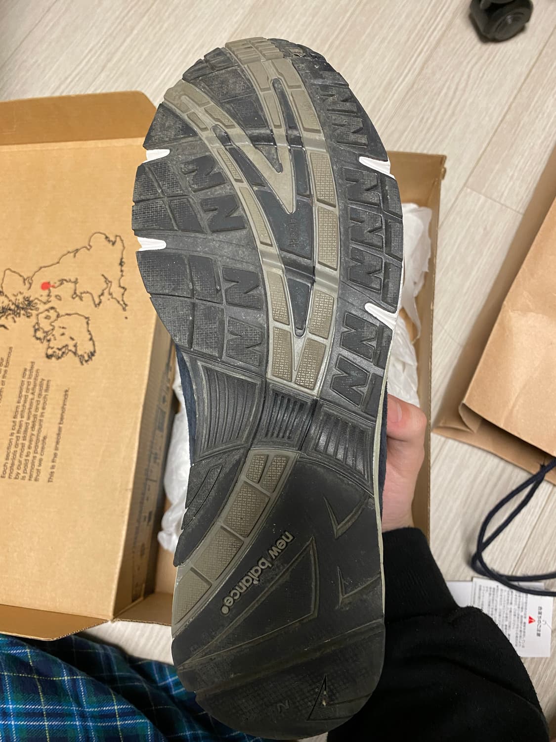 뉴발란스 991 네이비 285 상품이미지7