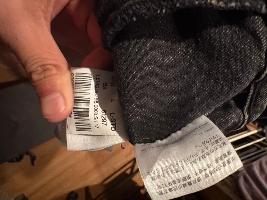 Vetements X Levi’s 베트멍 리바이스 크롭 데님자켓  상품이미지7