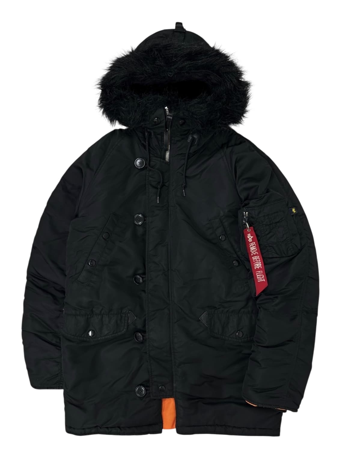 알파인더스트리 N3B 블랙 (S~L) 상품이미지1