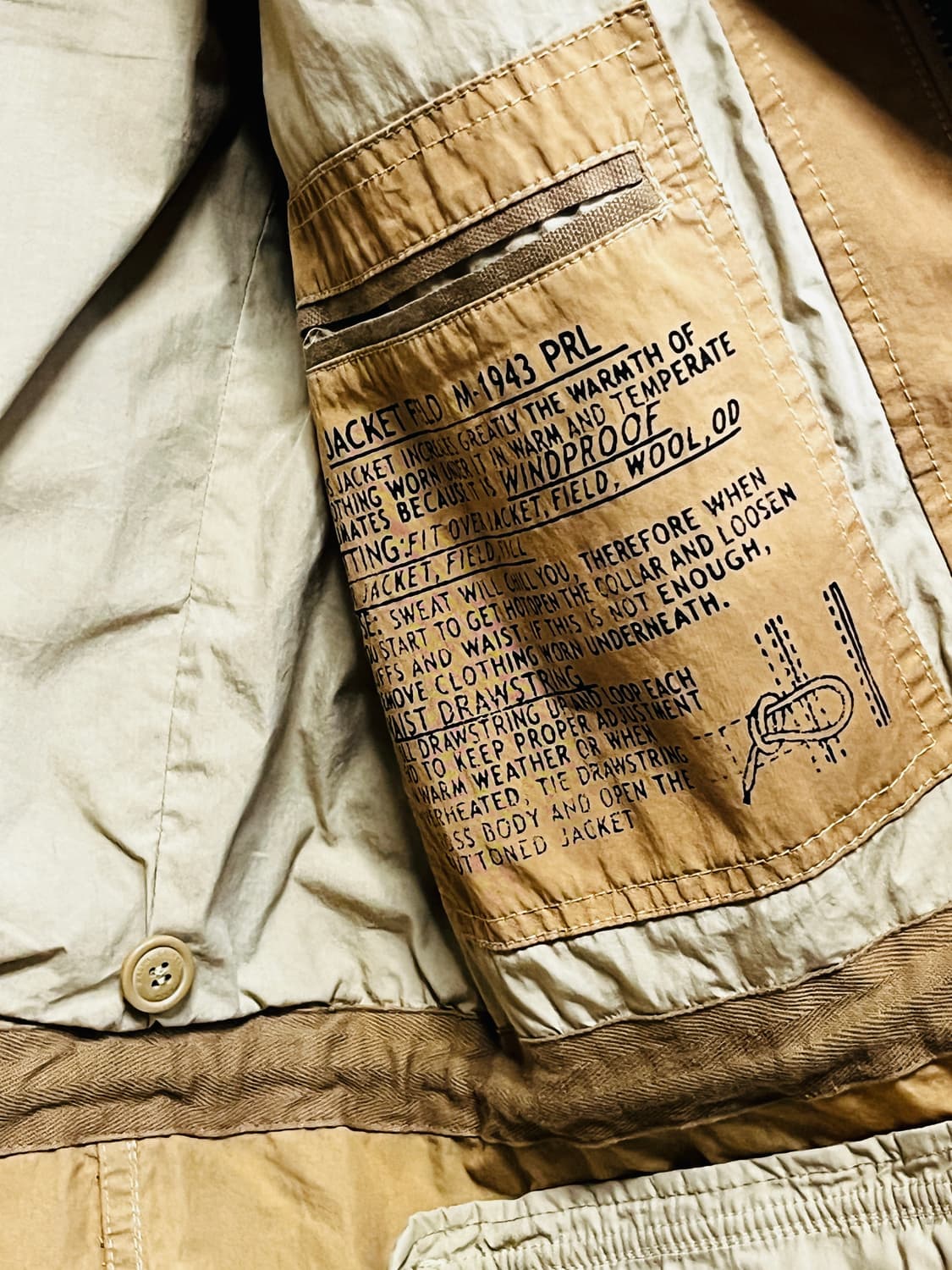 폴로 랄프로렌 M65 필드 자켓 M 상품이미지5