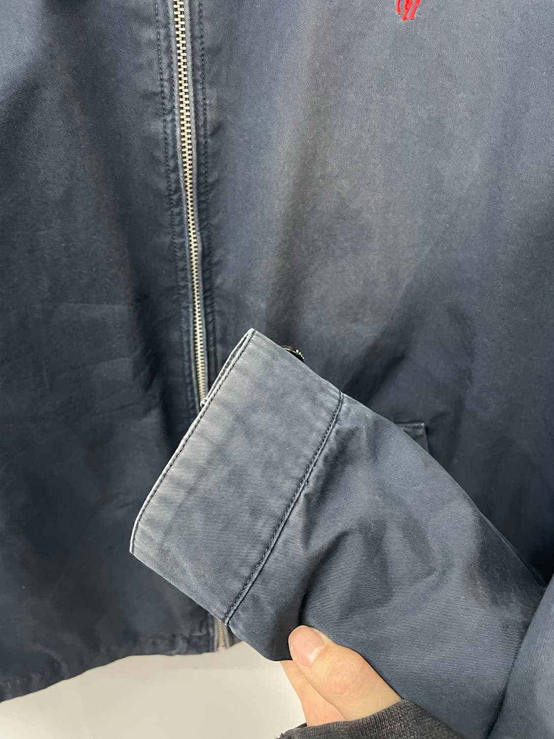 폴로 랄프로렌 네이비 코튼 트윌 바라쿠다 자켓 H1175 상품이미지7