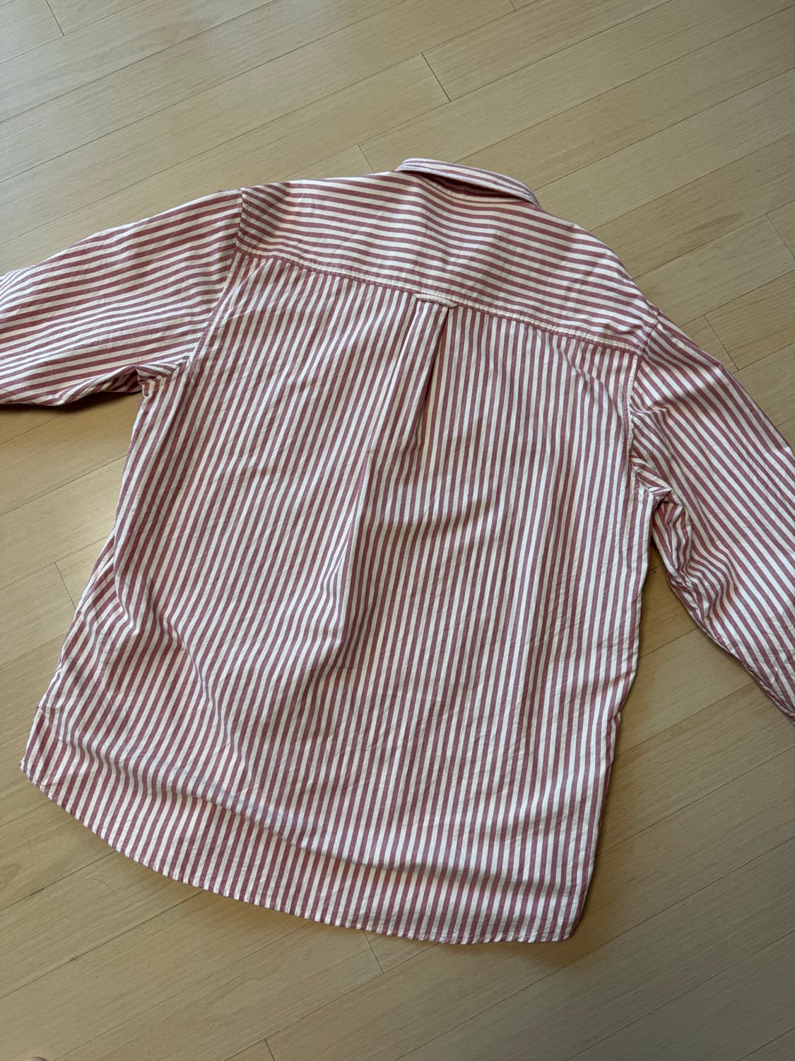 칼하트 wip 레드 스트라이프 셔츠 XL 상품이미지2