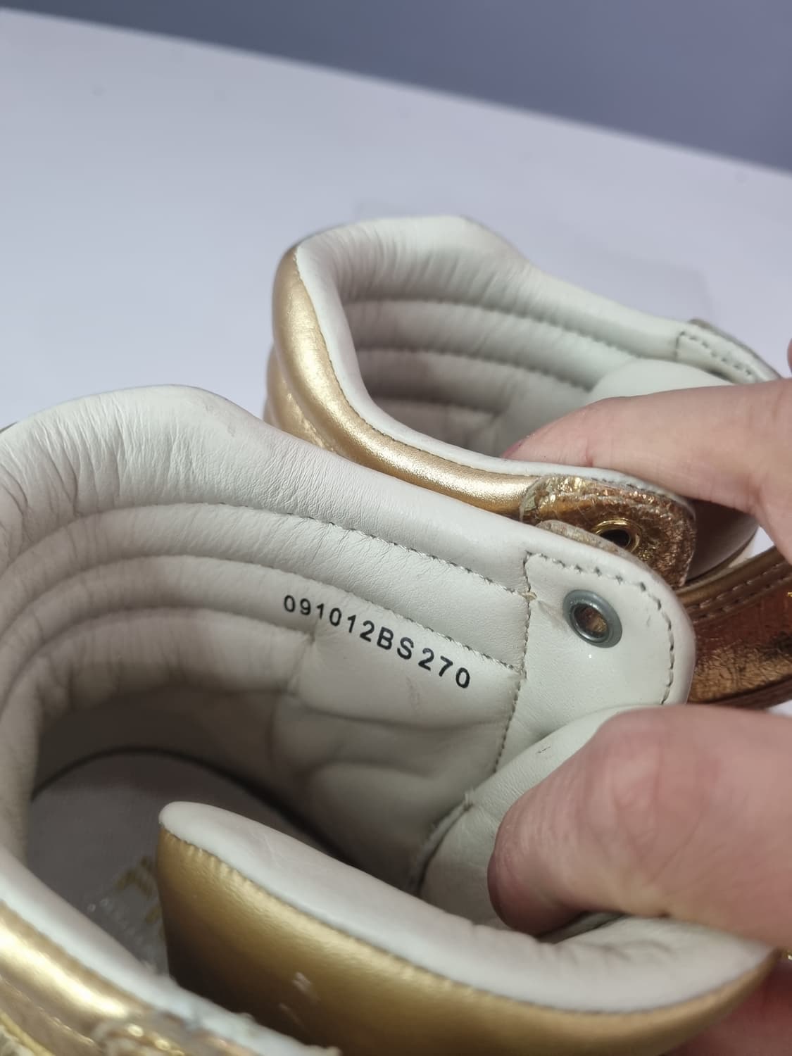 270 휠라 빅뱅 골드 하이탑 상품이미지6