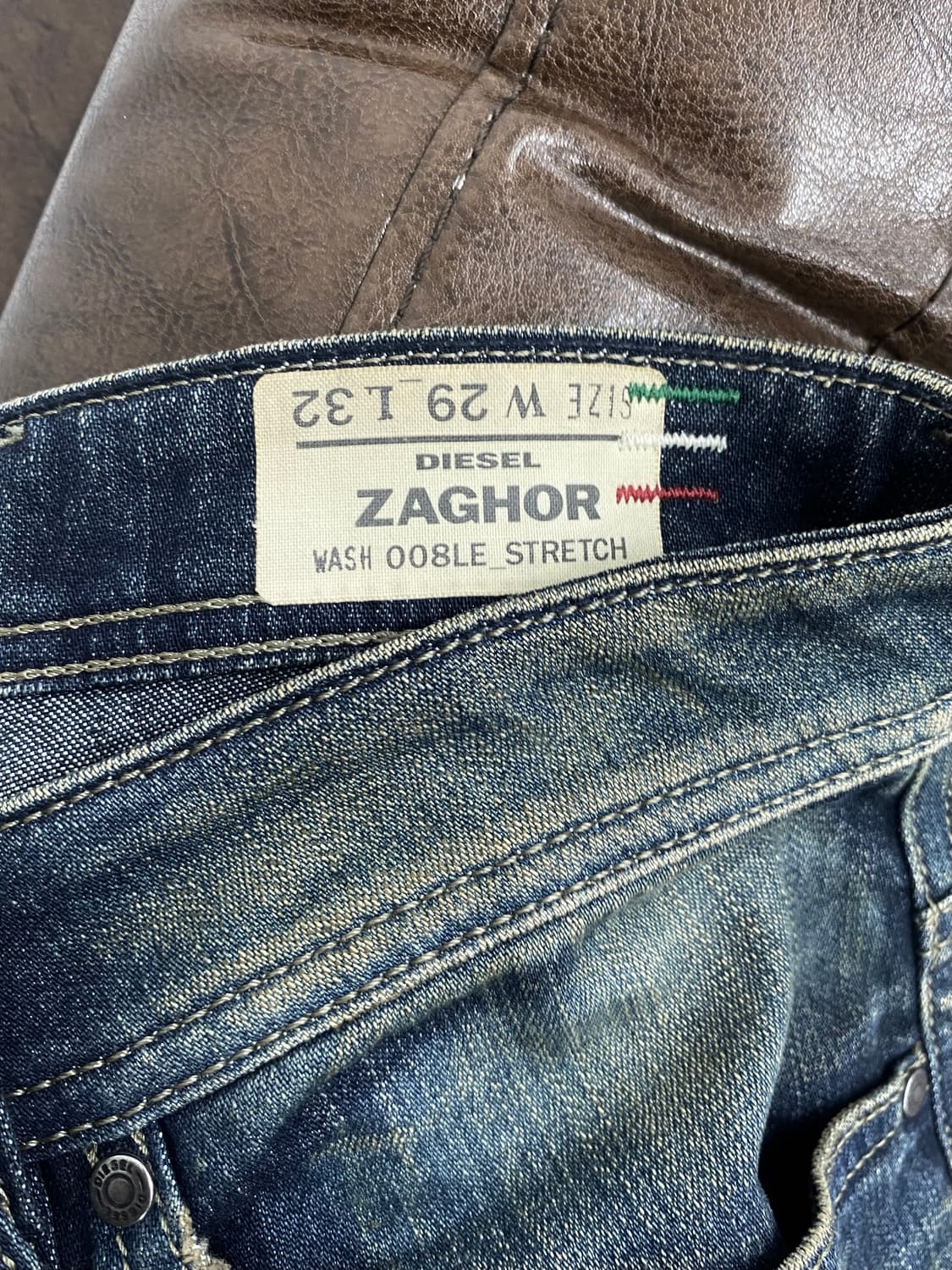 디젤 ZAGHOR 플레어 팬츠 상품이미지5