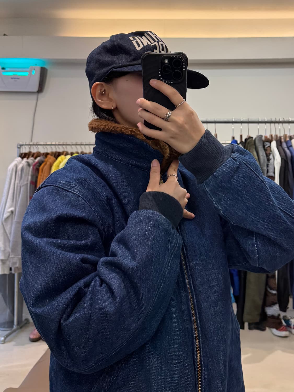 리바이스 프리미엄 베이 스트릿 봄버 시어링 자켓 상품이미지7