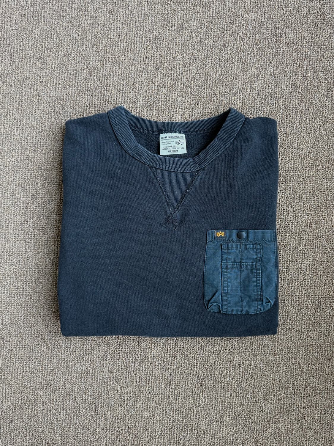 JAPAN ALPHA INDUSTRIES 알파인더스트리 MA-1 스웻셔츠 상품이미지1