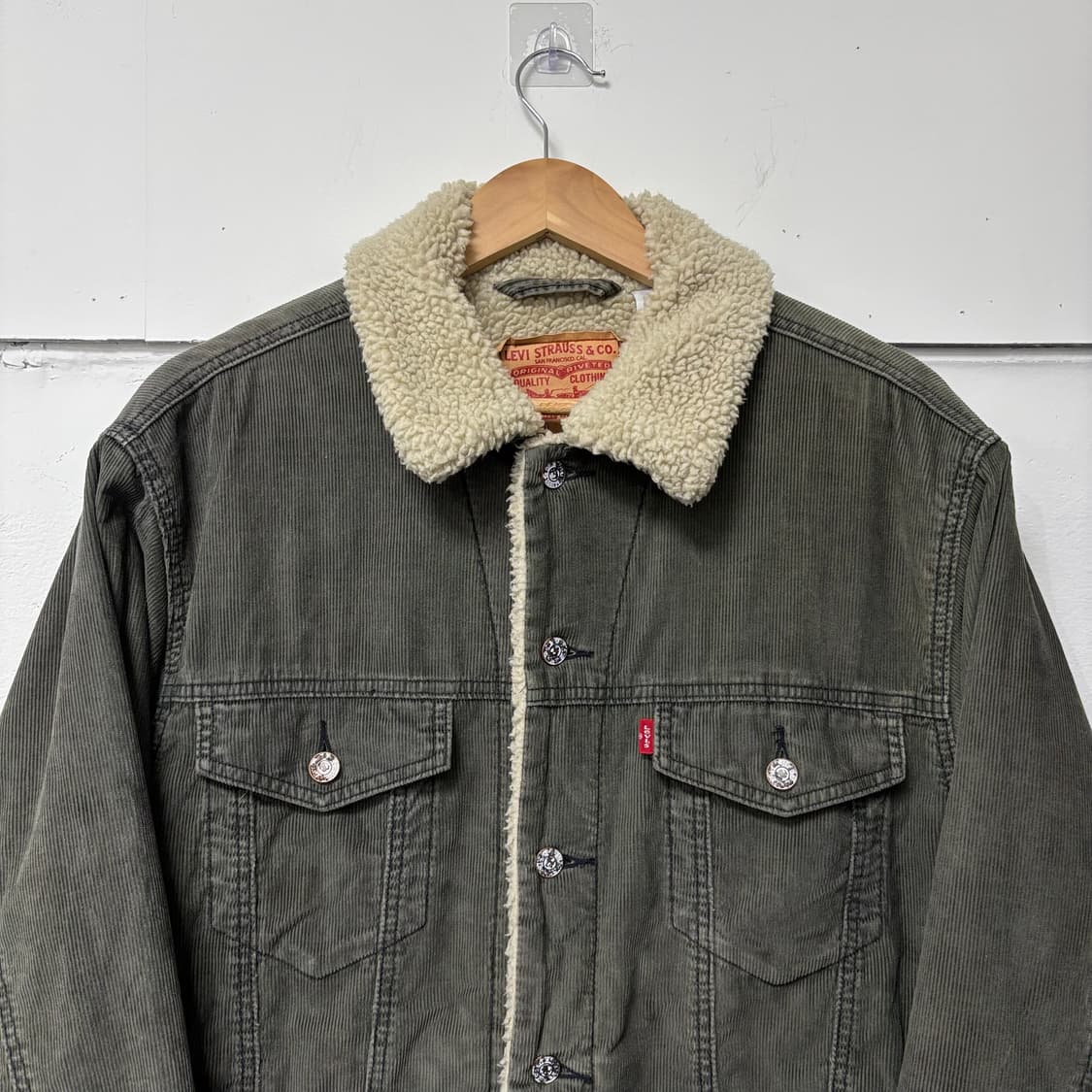 리바이스 카키 코듀로이 댁자켓 상품이미지2