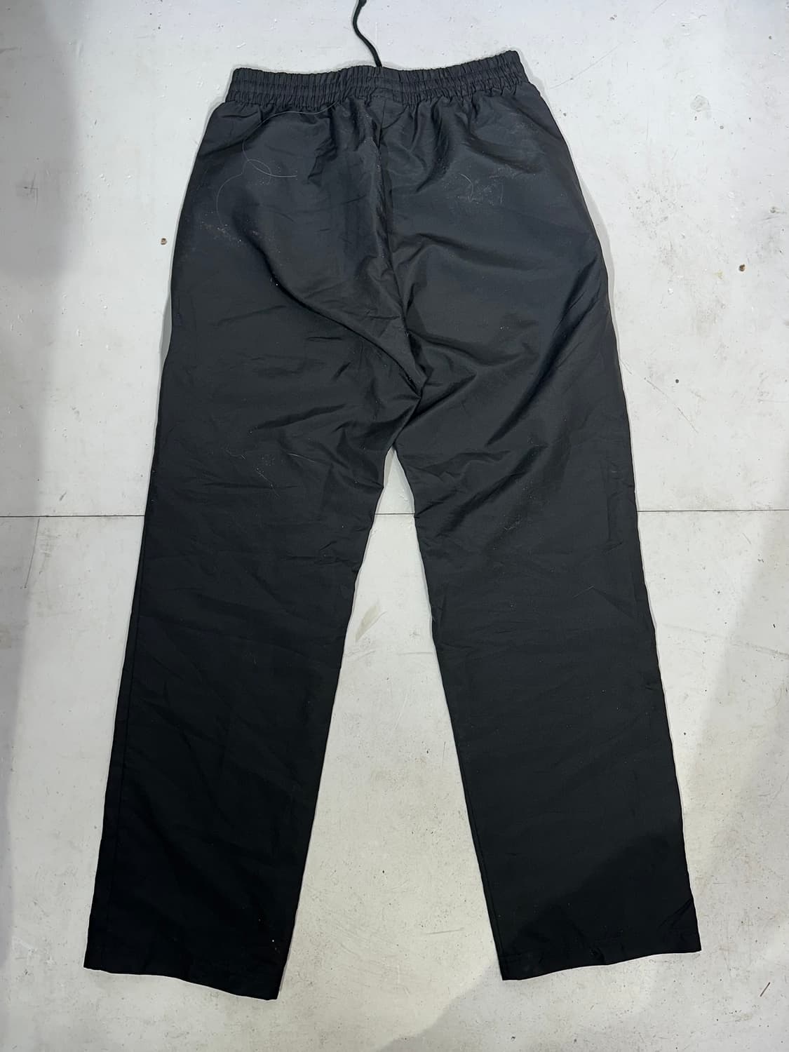 아디다스 블랙 와이드 그레이 사이드 라인 트랙 팬츠 추리닝 바지 S 상품이미지5