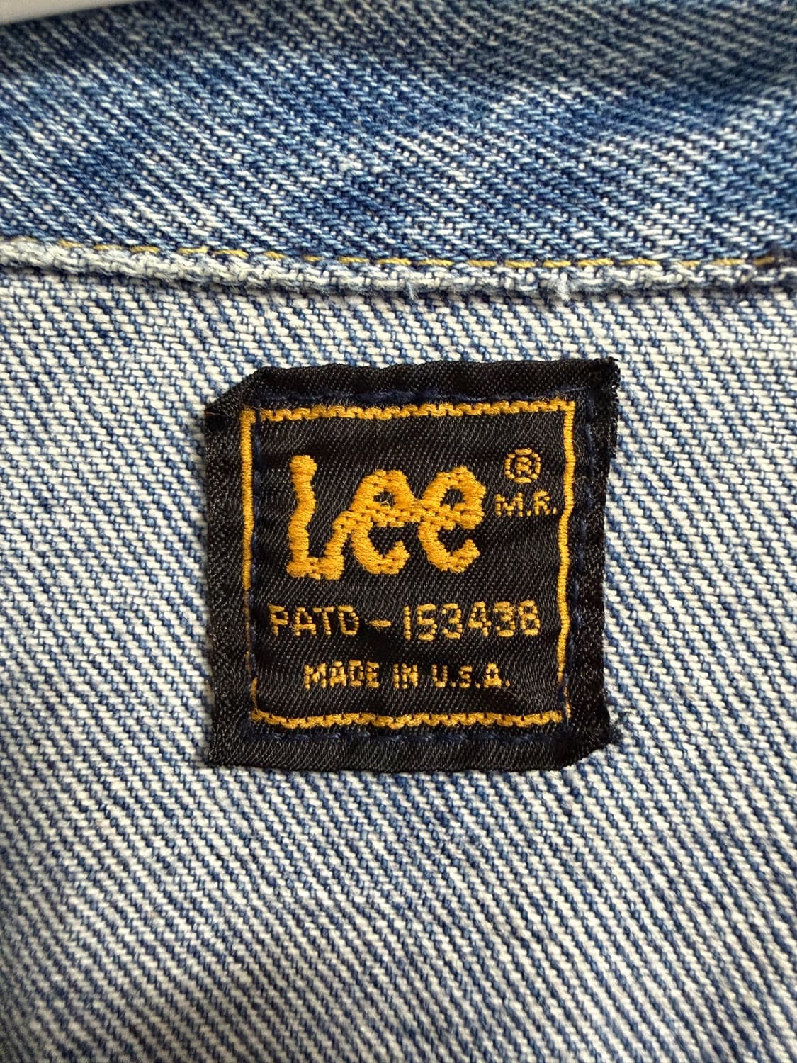 80s 빈티지 USA Lee Riders 데님 자켓 L사이즈 상품이미지5