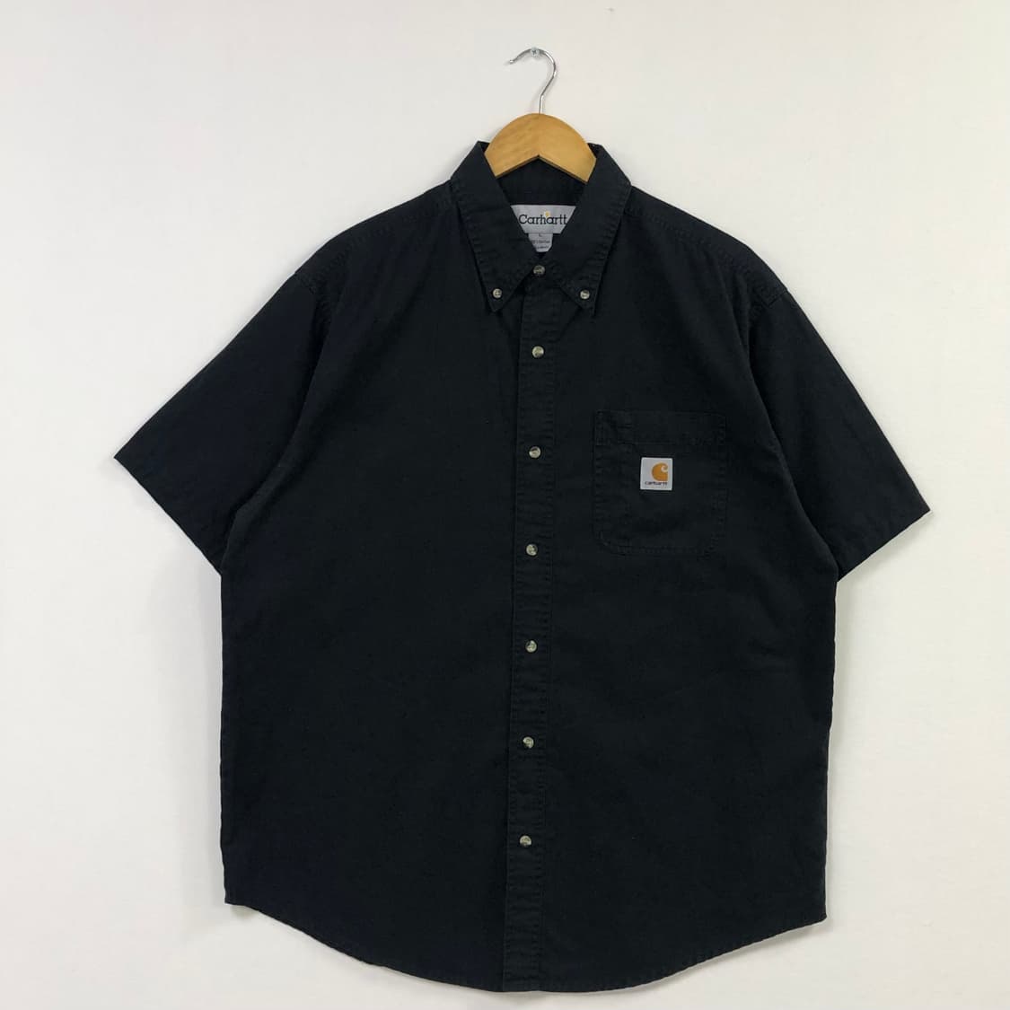 XL 칼하트 블랙 워크 셔츠 상품이미지2