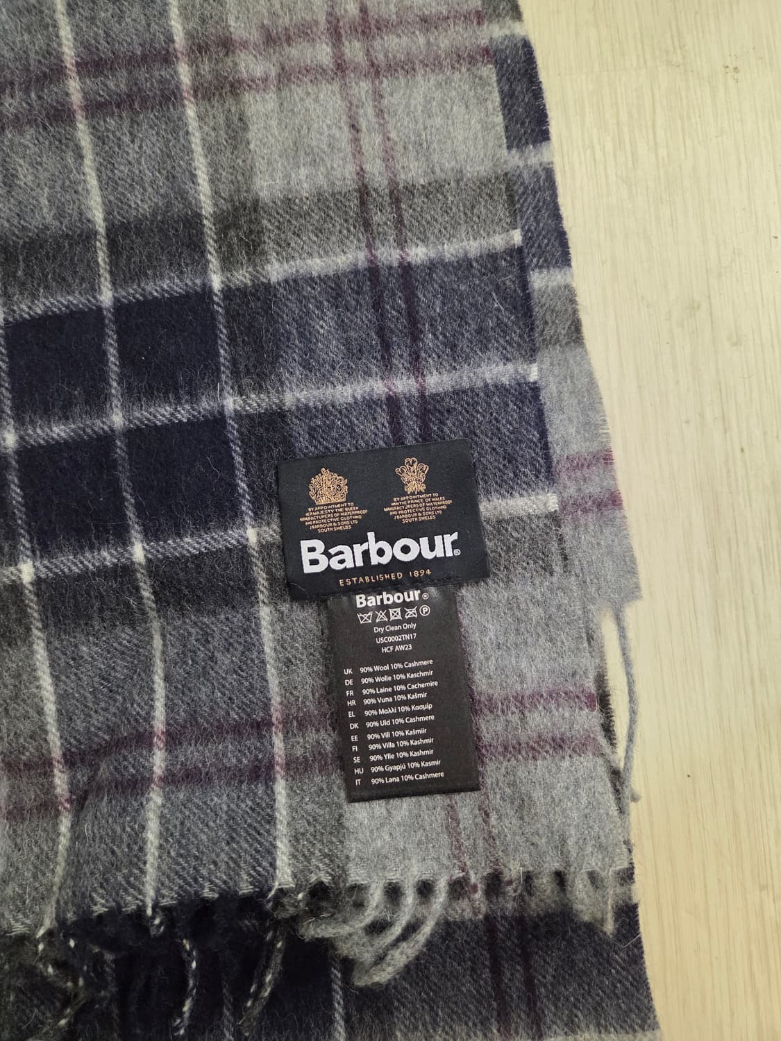 바버 머플러 상품이미지2