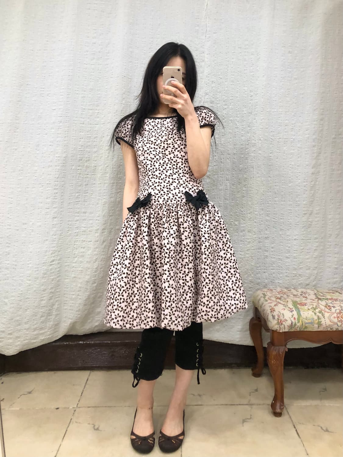 little bow garden dress 상품이미지4