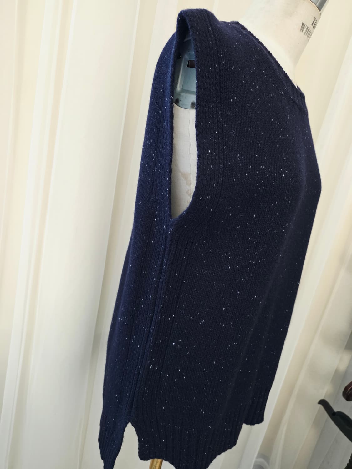 산드로 네이비 니트 베스트 조끼 Sandro 상품이미지8