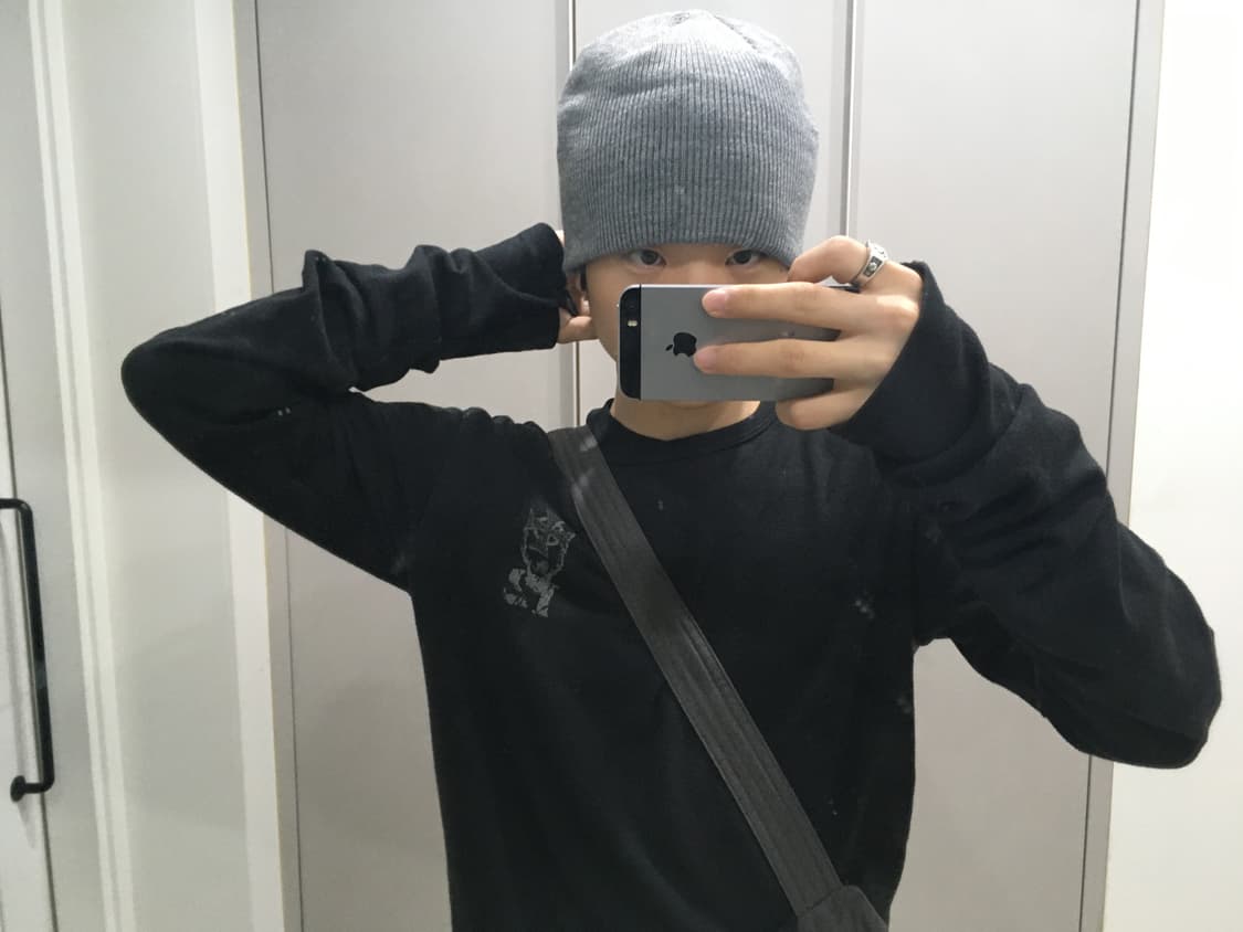 코르티스맛 그레이 무지비니 상품이미지1