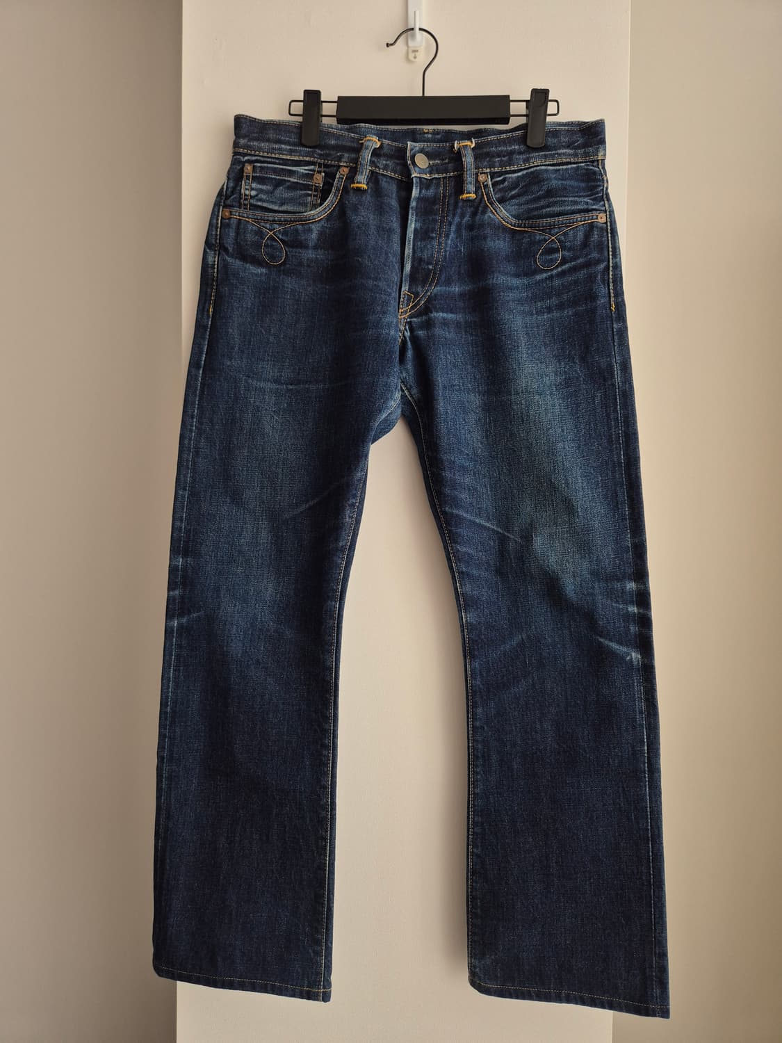 RRL 더블알엘 슬림부츠컷 데님 상품이미지1
