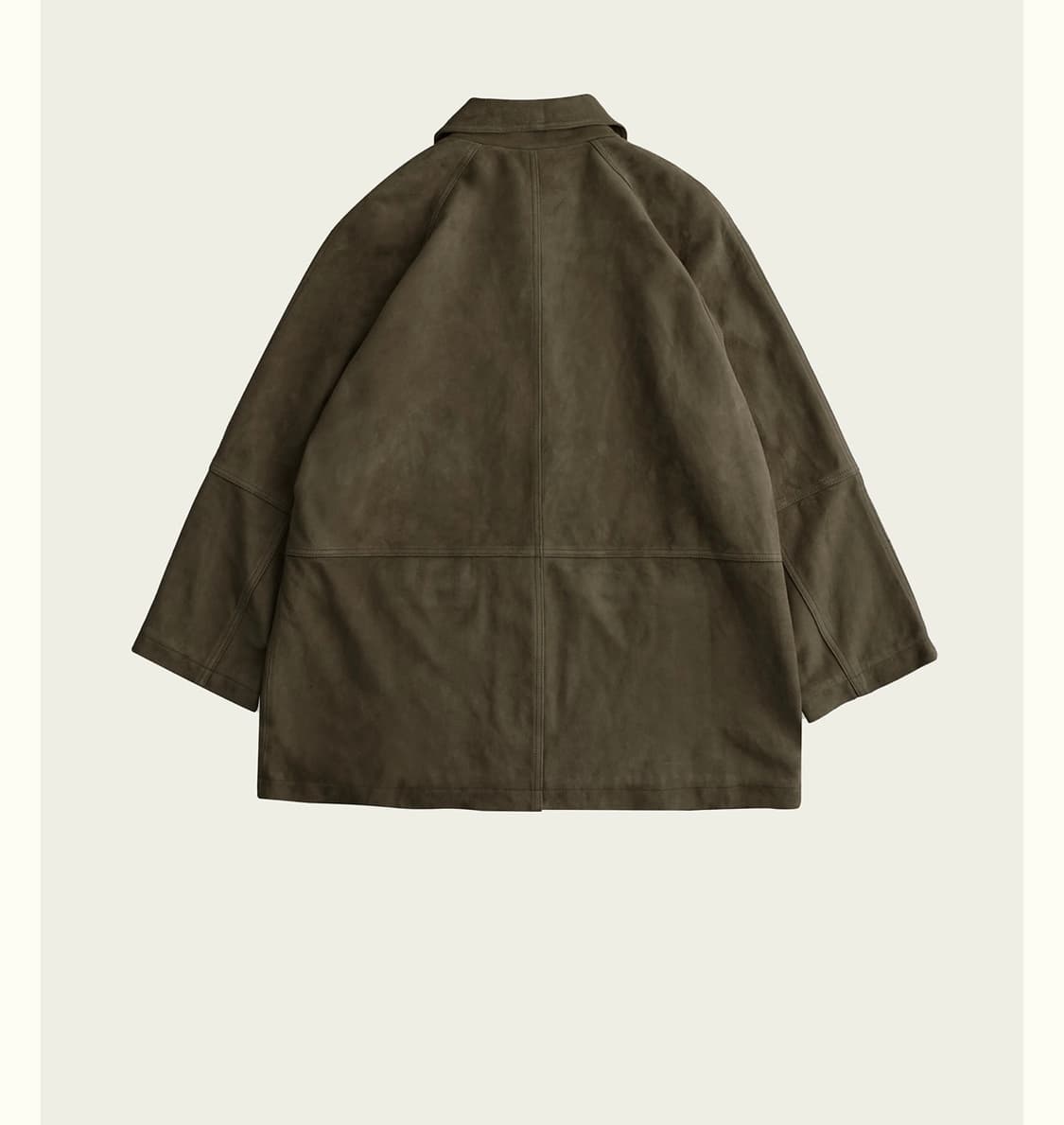 ribbonbit 리본빛 Nilson Suede Jacket 카키 상품이미지3