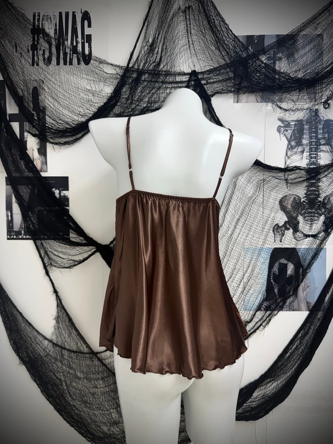 Flower detailed lace camisole 상품이미지4
