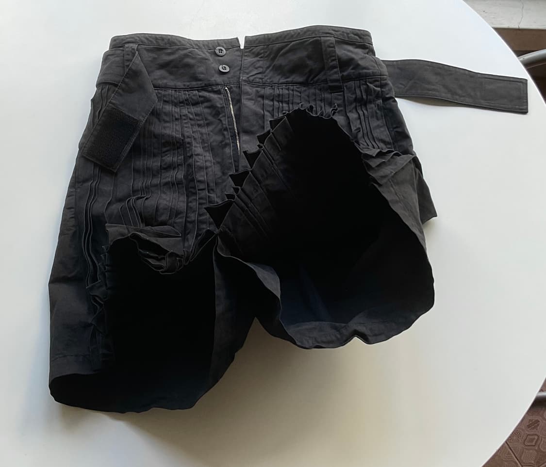 카반 드 주까 바지(앞부분 주름스커트 형태) M / 유니섹스 상품이미지6