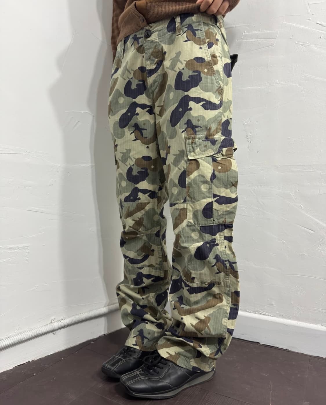 펭귄 카모 카고 팬츠 camo cargo pants 상품이미지2