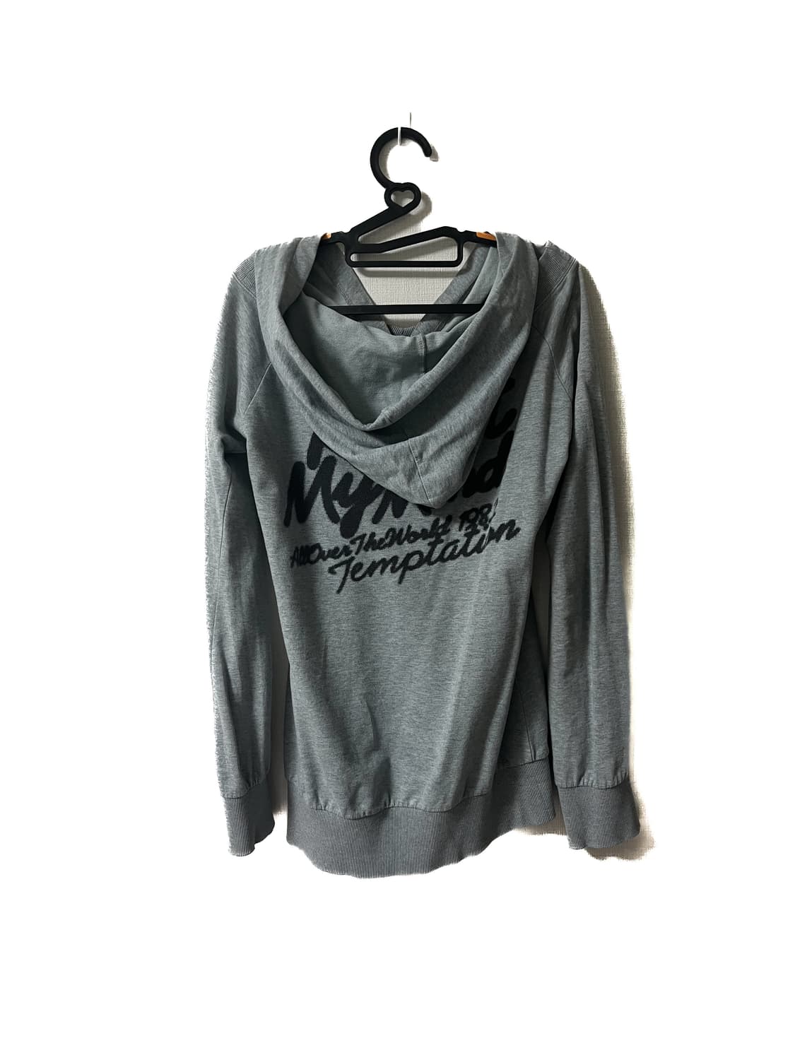 Elvence 그래비티 코튼 후드티 상품이미지2