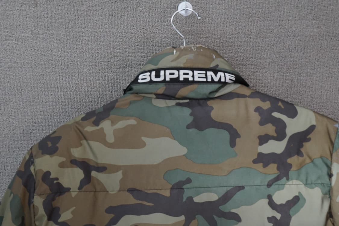 슈프림 카모 다운 자켓 카모플라주 상품이미지6
