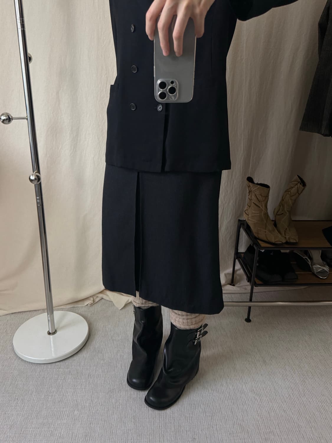 Marc Jacobs Look 울 미디 스커트 상품이미지2