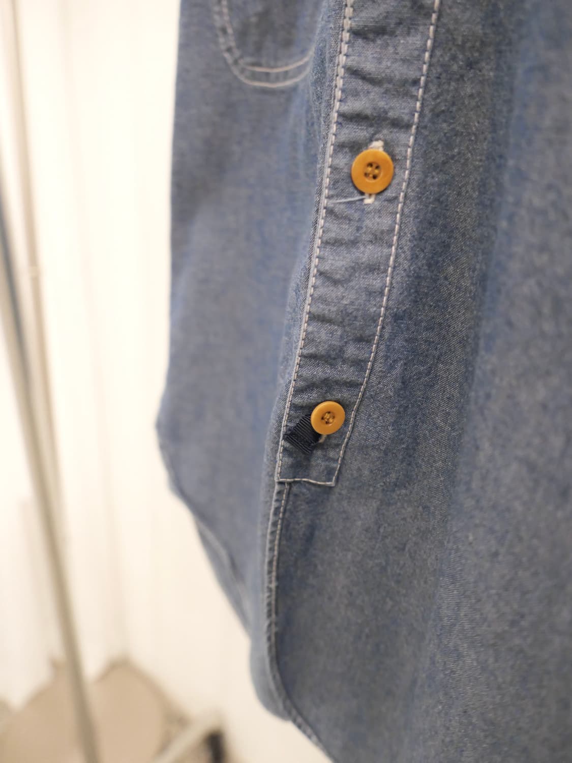 꼼데가르송 간류 스티치 데님 셔츠 상품이미지4