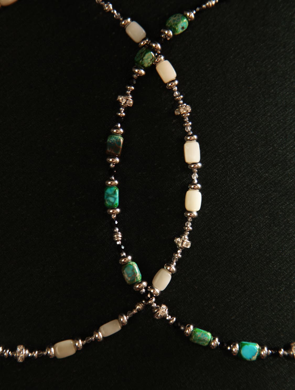 CASIOPEIA Cat Attack Necklace 재스퍼 원석목걸이 상품이미지8