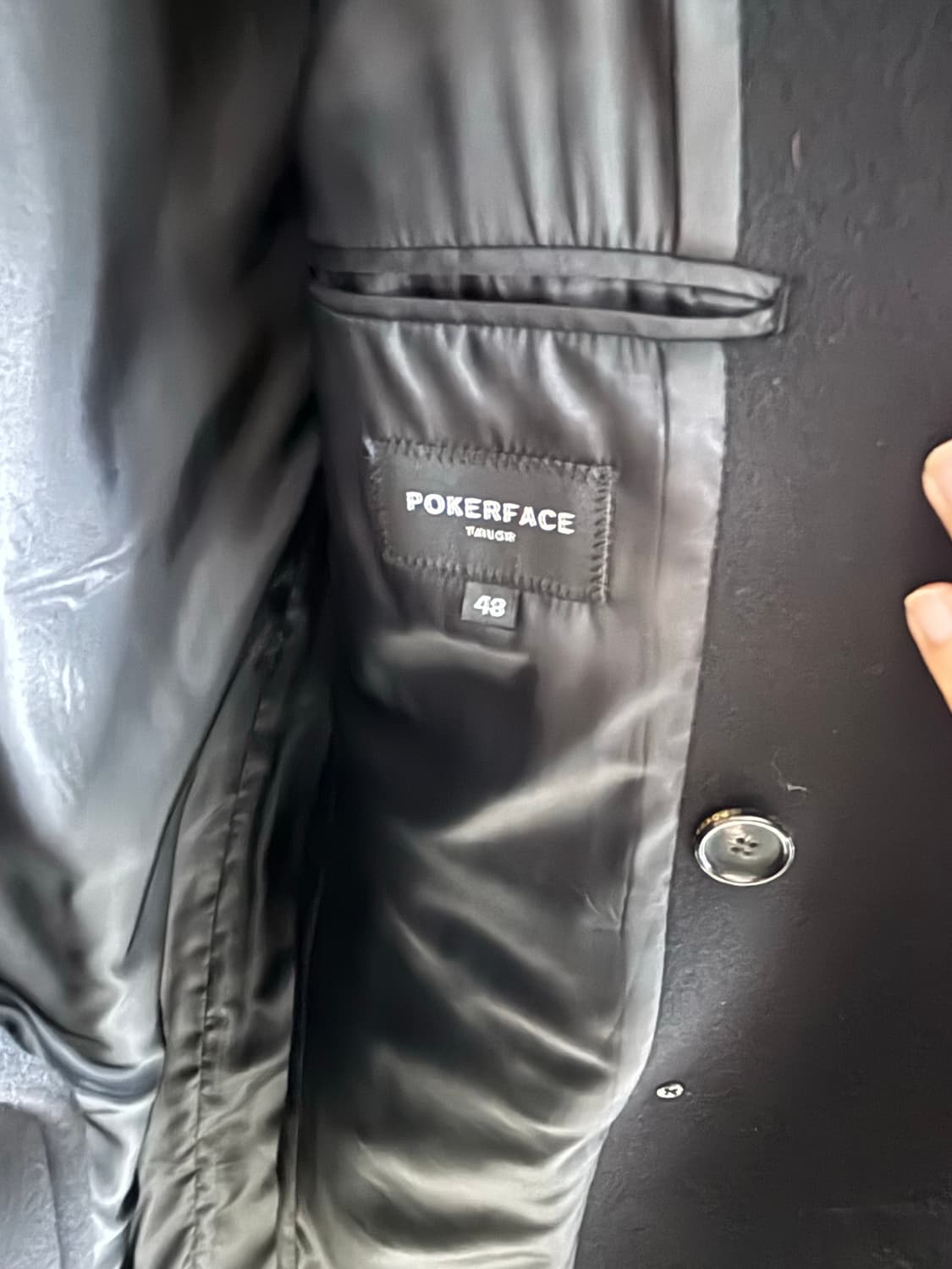 포커페이스 24fw 짜르 더블 코트 48 사이즈 판매 상품이미지3