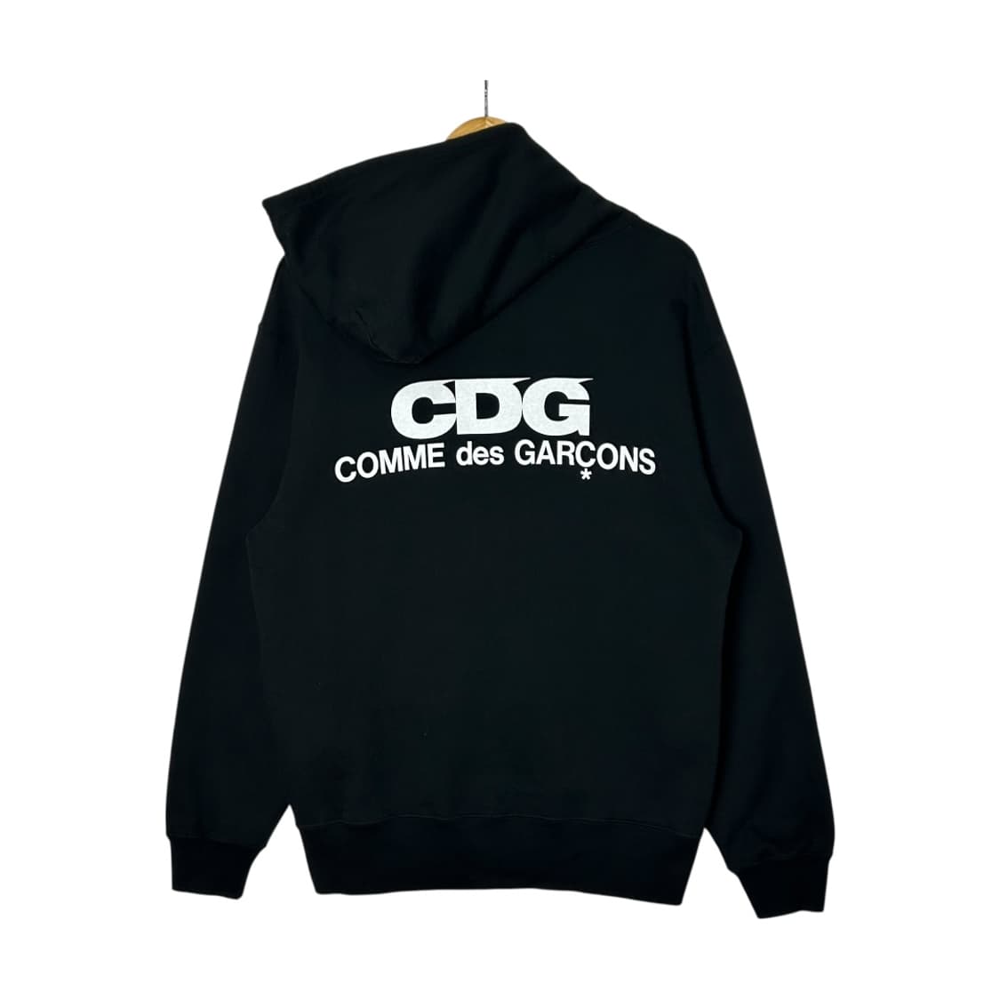 [CDG] 꼼데가르송 빅로고 프린팅 후드집업 상품이미지1