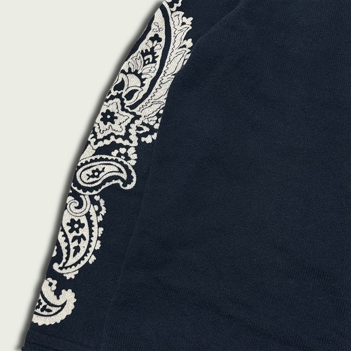 90s 겐조 옴므 페이즐리 니트 슬리브 상품이미지6