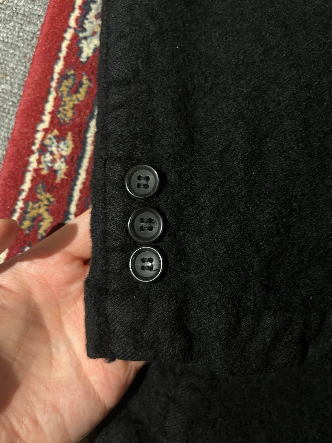 comme des garcons homme 3B 축융울 블레이저 상품이미지3