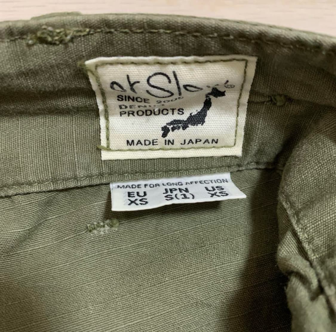 ORSLOW 퍼티그팬츠 1사이즈 여름용 상품이미지6