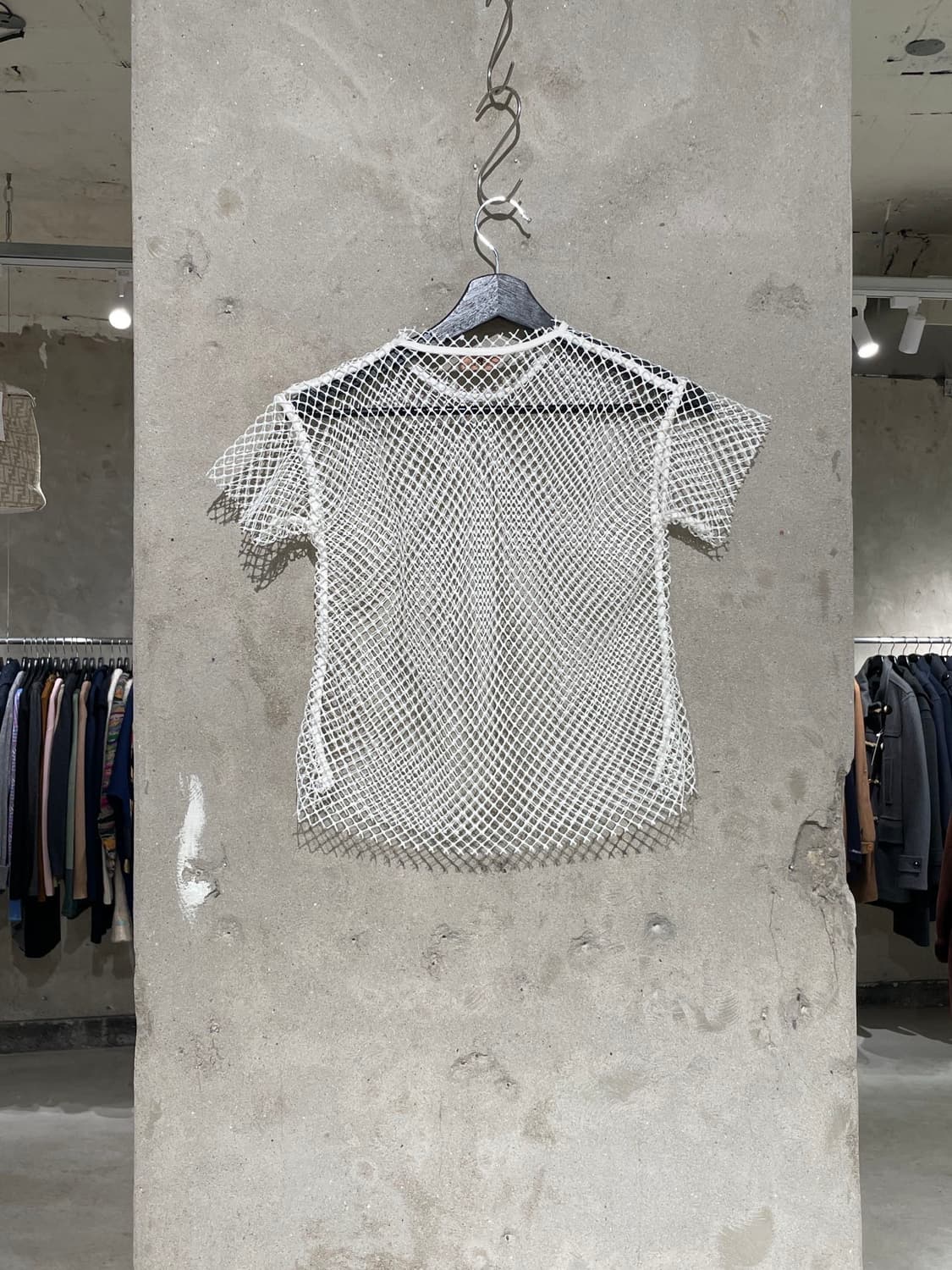 n21 화이트 메쉬 하프티 상품이미지6