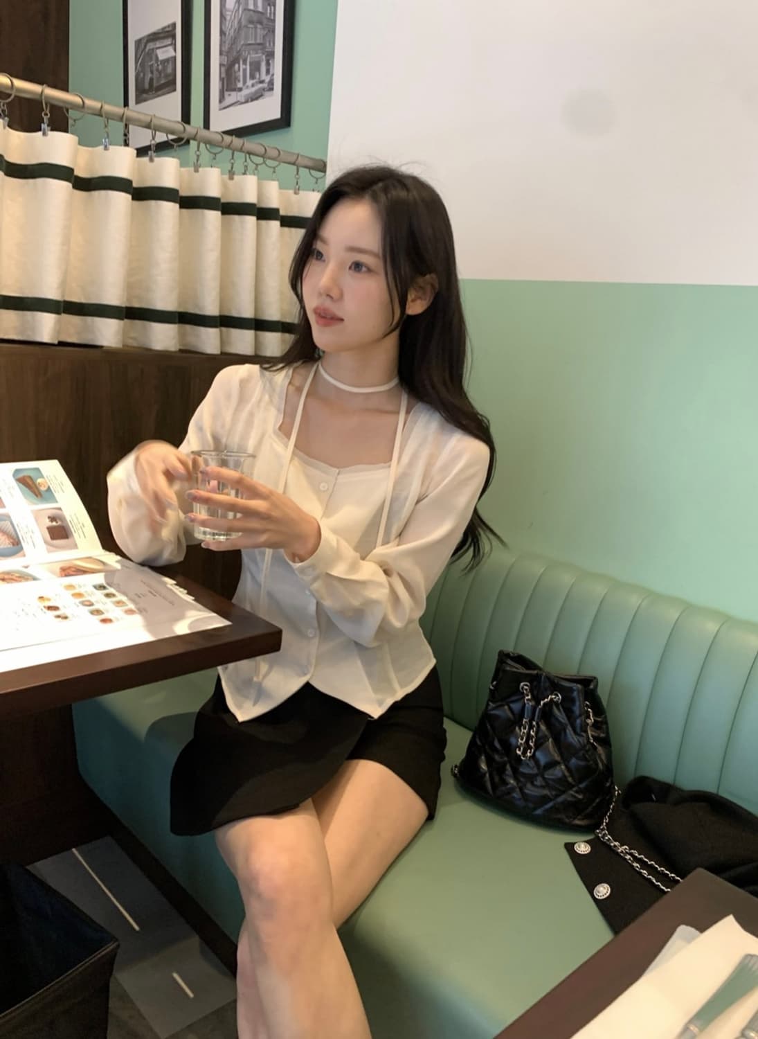 메리온 루시아 오간자 블라우스 상품이미지3
