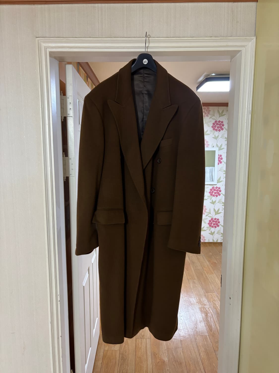 100% 퓨어 캐시미어 코트 / 2xl 110 상품이미지1