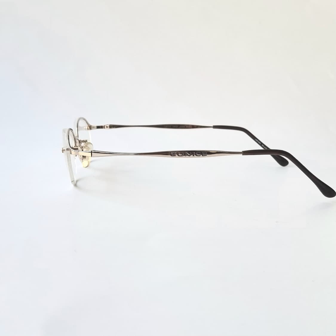 데드스탁 라인 포인트 무테 골드 안경테 466 상품이미지5