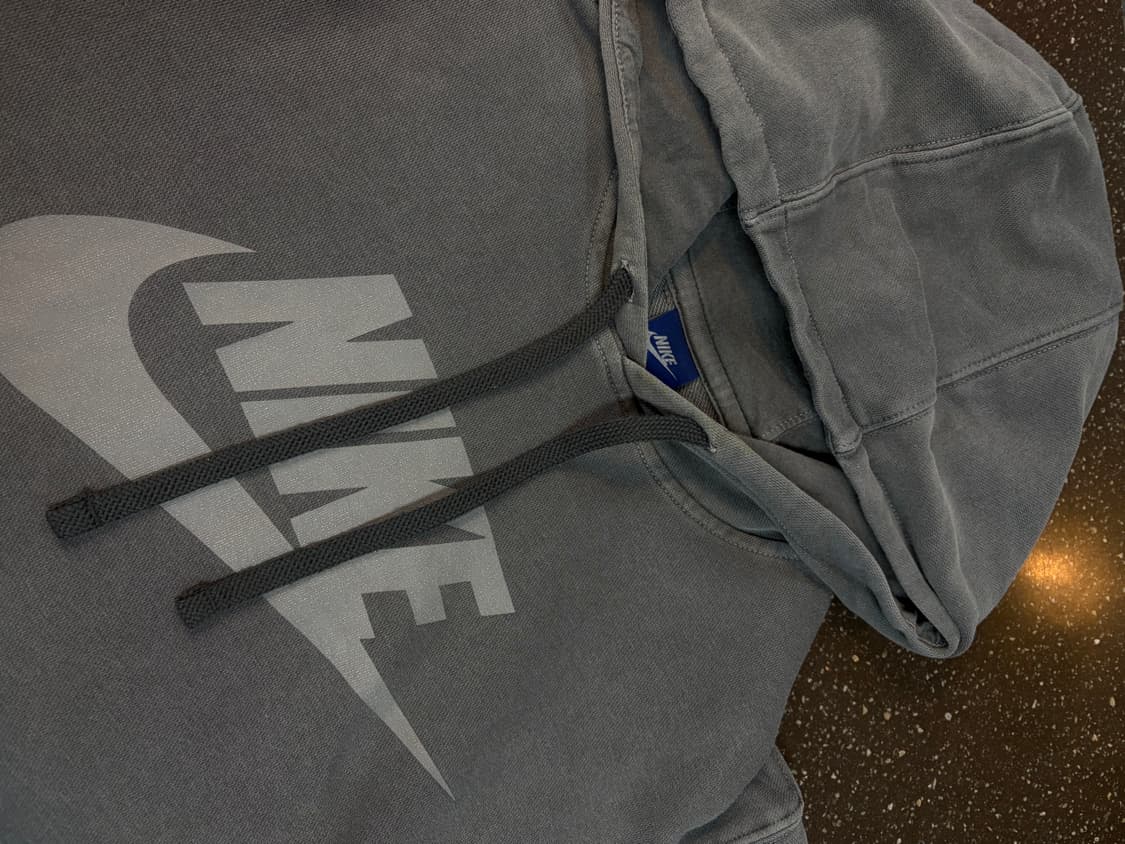 나이키 빈티지워싱 피그먼트 반팔 후드 티셔츠 빅로고 상품이미지3