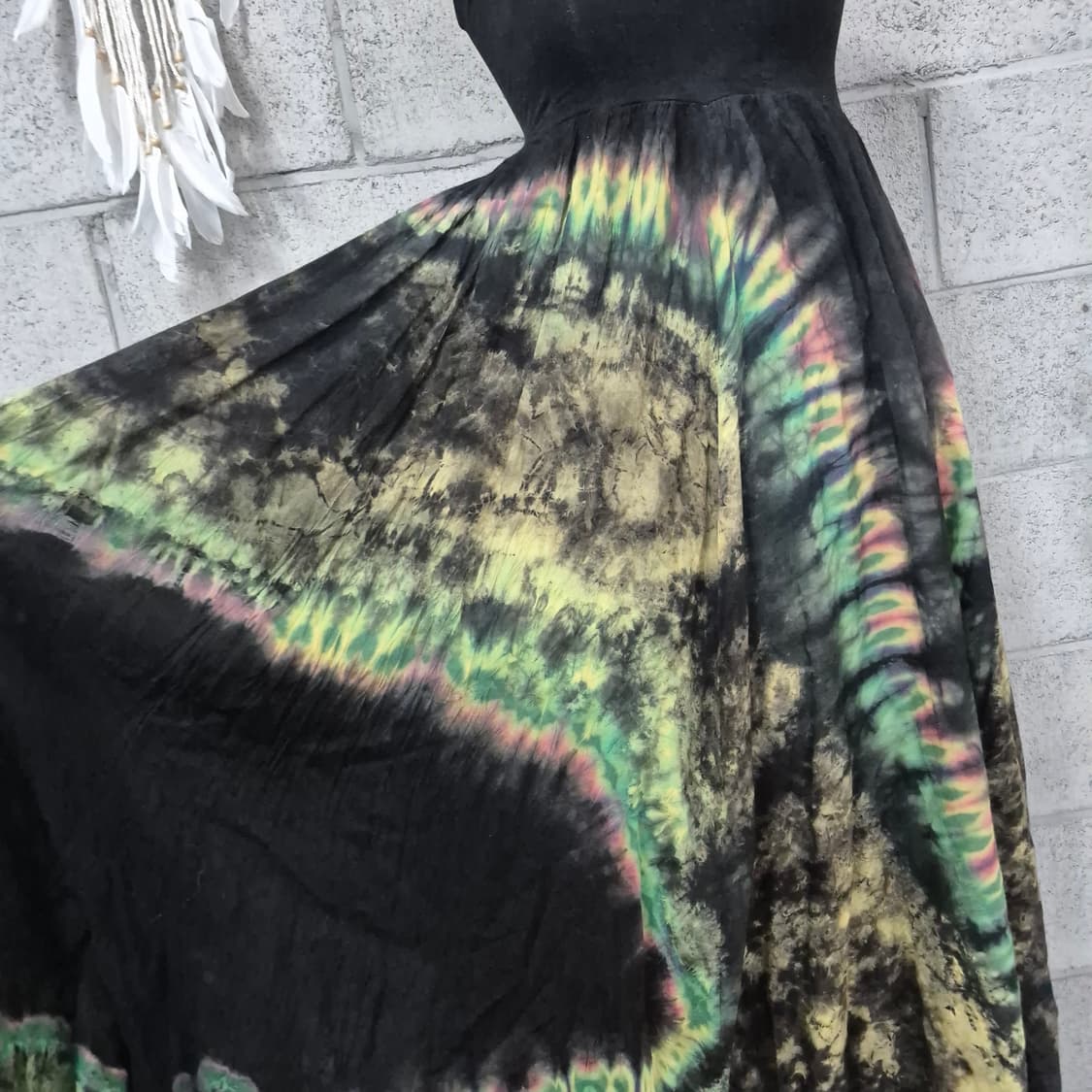 나염 그런지 롱원피스  상품이미지3