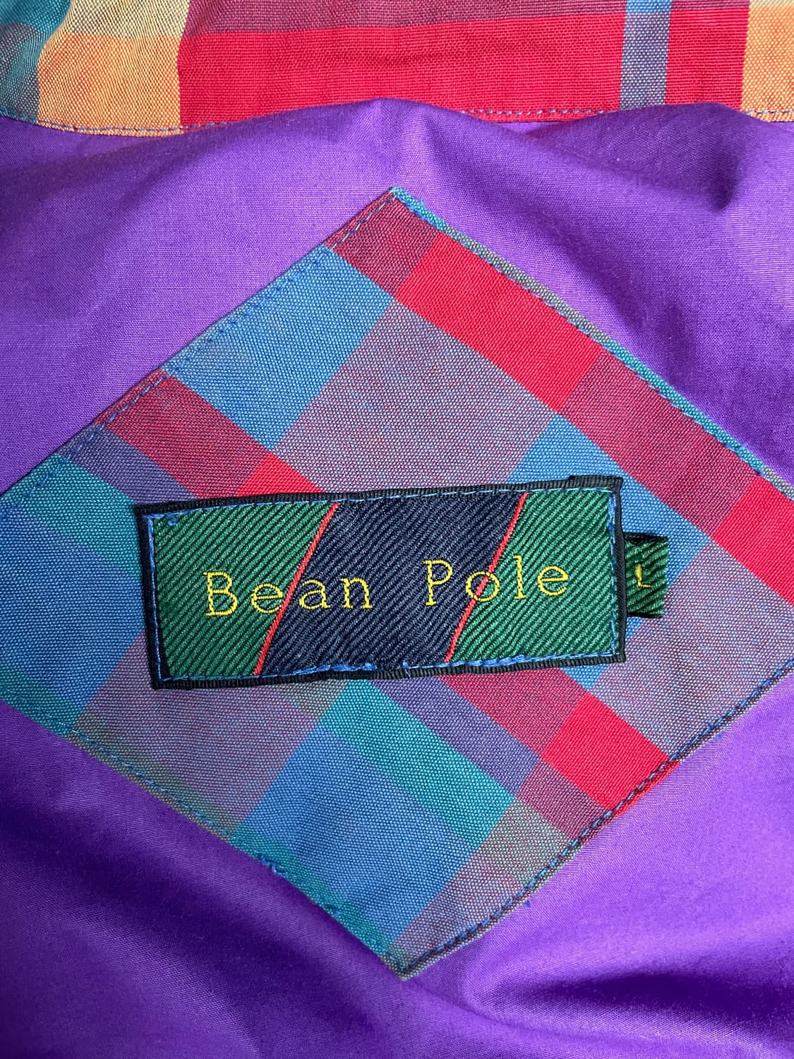 80s vintage Bean pole  다운푸퍼 상품이미지8