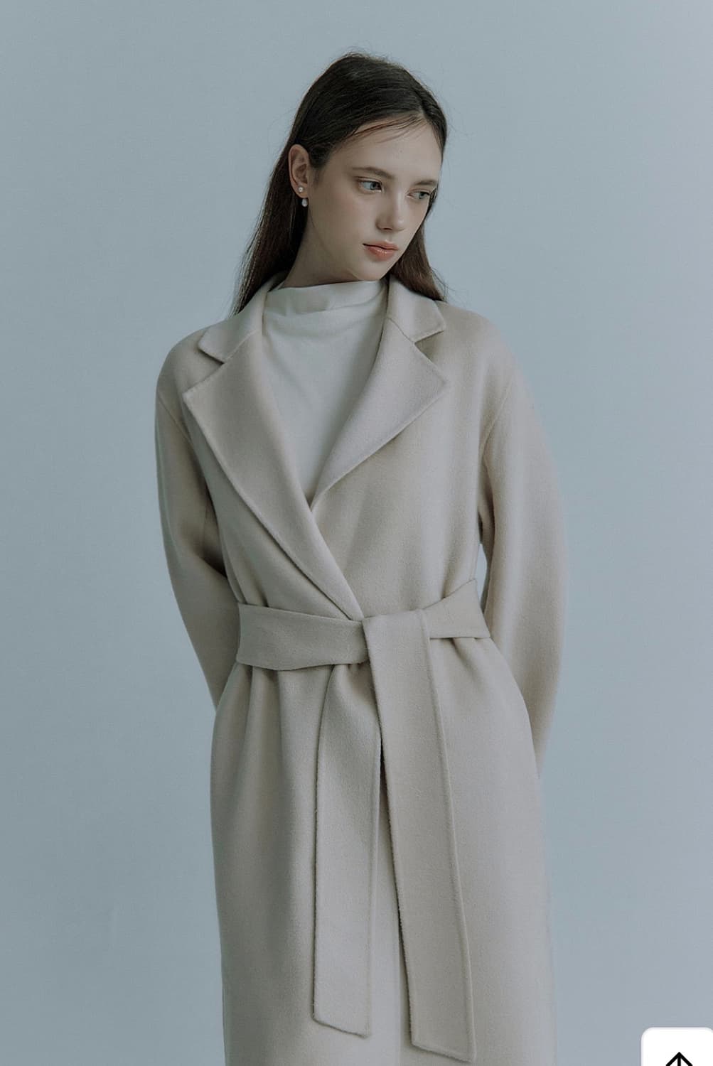 이바나헬싱키 코트 S 연베이지 mirabelle 상품이미지3