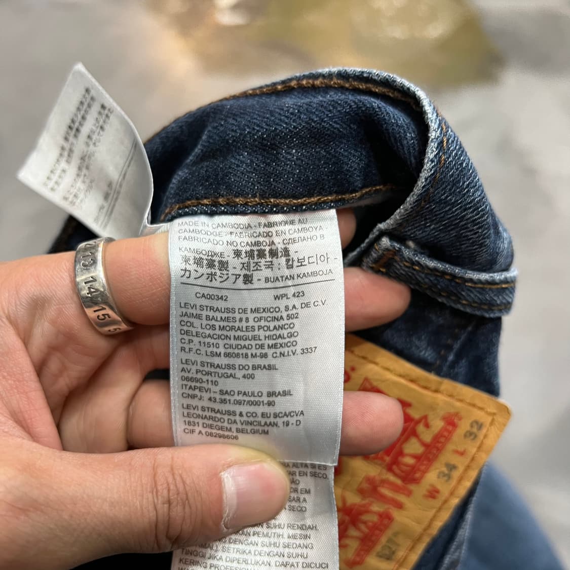  리바이스 527 데님 팬츠 y14751 상품이미지6