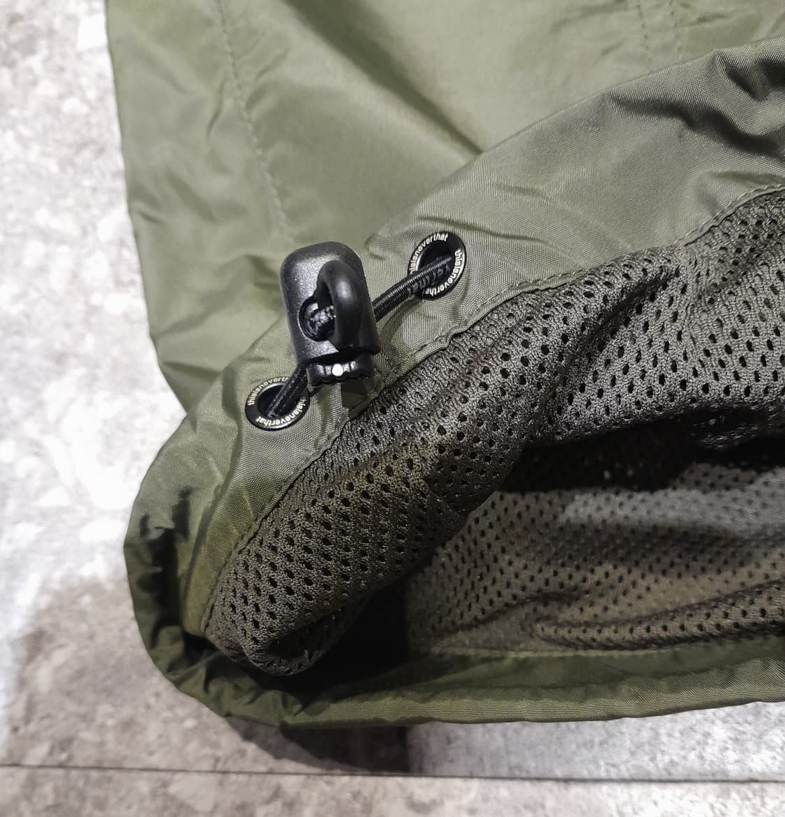 💥디스이즈네버댓 트레이닝 카고 팬츠 올리브 카키 (S)
 상품이미지4