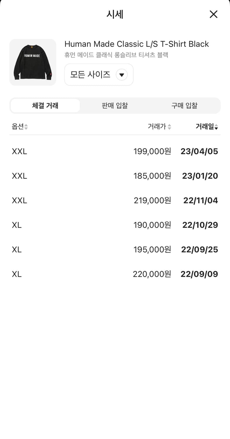 휴먼메이드 롱슬리브 XL 블랙 상품이미지6