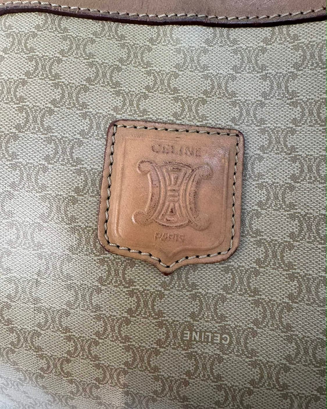 셀린느 빈티지 마카담 빅 쇼퍼백 숄더 토트백 상품이미지7